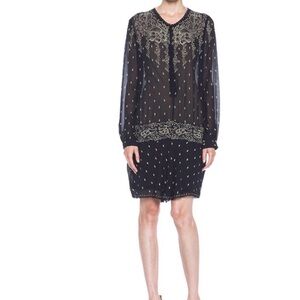 Isabel Marant etoile risha silk mini dress